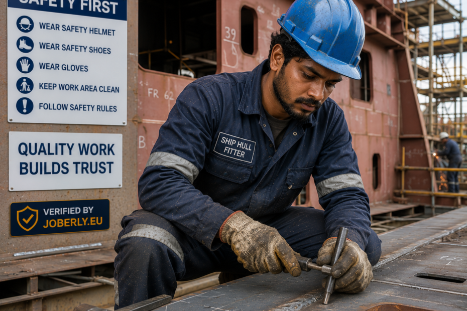 Ship Hull Fitter jobs in Latvia for Indians