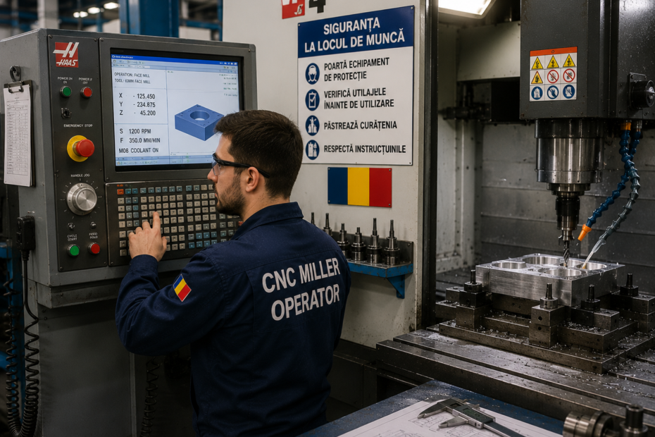CNC Miller jobs in Romania