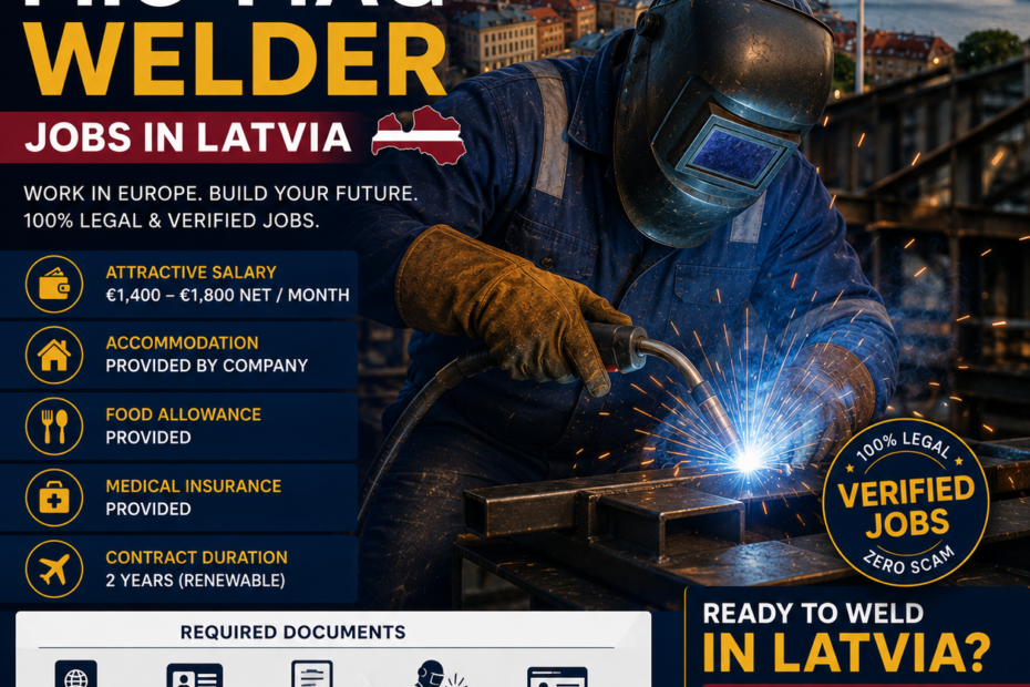 MIG-MAG Welder jobs in Latvia