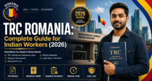 TRC Romania application process for Indian and Nepali workers 2026 temporary residence card
