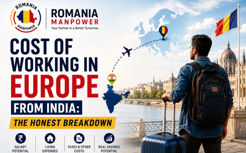 Cost of working in Europe from India 2026 honest breakdown for Indian workers