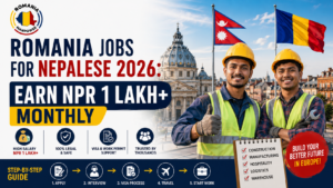 Romania work permit from Nepal 2026 step by step legal guide for Nepali workers D/AM2 visa