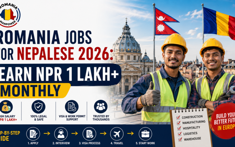 Romania work permit from Nepal 2026 step by step legal guide for Nepali workers D/AM2 visa