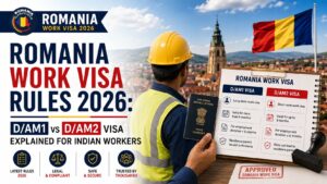 Romania work visa rules 2026 OUG 32 D/AM1 D/AM2 visa changes Indian workers guide
