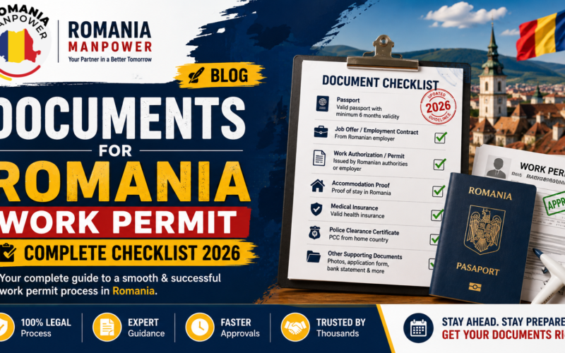 documents for Romania work permit
