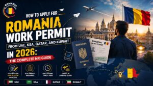 Romania work permit from UAE KSA Qatar Kuwait NRI Indian workers 2026 complete guide